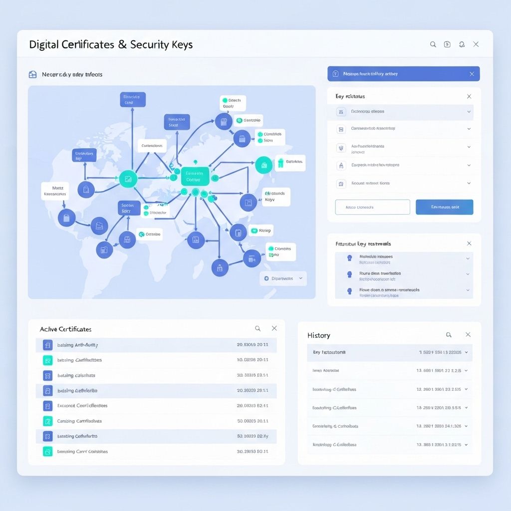 Licensing & Keys illustration